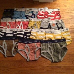 BUNDLE OF “15” CARTERS UNDERWEAR- SIZE 6-7